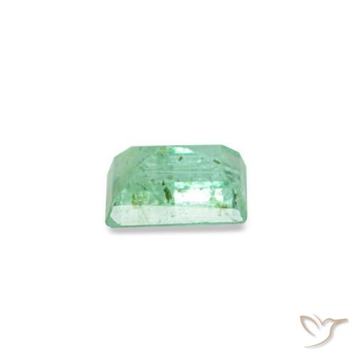 Emerald Gemstone in 3.5 x 2.5 mm Size for Sale, Emerald Stone in Clover Green Color