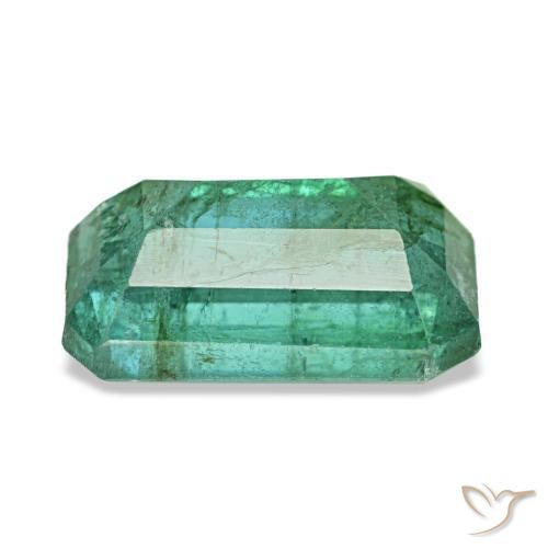 Emerald Gemstone in 9.2 x 5.8 mm Size for Sale, Emerald Stone in Medium Green Color
