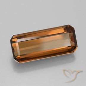 7.10 ct Brown Enstatite Stone, Natural Enstatite in Octagon Facet Shape for Sale