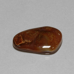 9.15 ct Multicolor Fire Agate Stone, Natural Fire Agate in Fancy Cabochon Shape for Sale
