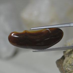10.02 ct Multicolor Fire Agate Stone, Natural Fire Agate in Fancy Cabochon Shape for Sale
