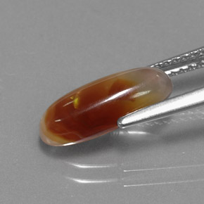 Fire Agate Gemstone in 13 x 5.8 mm Size for Sale, Fire Agate Stone in Multicolor Color