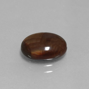 2.14 ct Multicolor Fire Agate Stone, Natural Fire Agate in Oval Cabochon Shape for Sale