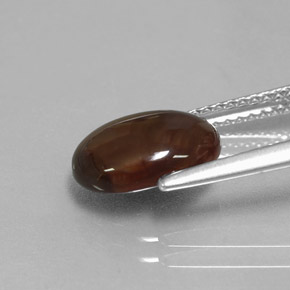 Fire Agate Gemstone in 10.5 x 7.9 mm Size for Sale, Fire Agate Stone in Multicolor Color