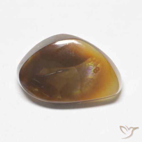 7.62ct Natural Multicolor Fire Agate, Fancy, Translucent