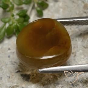 Fire Agate Gemstone in 11 x 10.3 mm Size for Sale, Fire Agate Stone in Multicolor Color