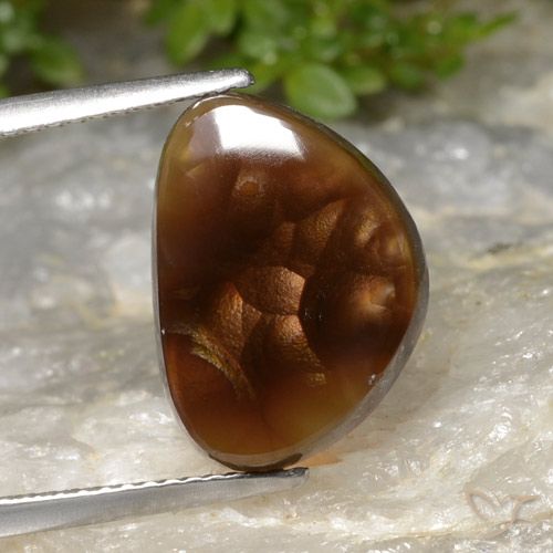 4.54ct Natural Multicolor Fire Agate, Fancy, Translucent