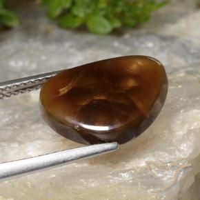 Fire Agate Gemstone in 14.4 x 10.6 mm Size for Sale, Fire Agate Stone in Multicolor Color
