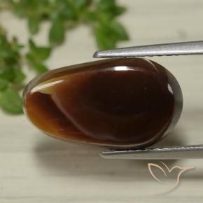 5.25 ct Multicolor Fire Agate Stone, Natural Fire Agate in Fancy Cabochon Shape for Sale