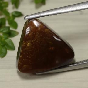 5.3ct Trillion Cabochon Multicolor Fire Agate for sale thumb image of 5.3ct Trillion Cabochon Multicolor Fire Agate (ID: 475488)