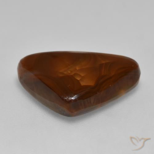 Fire Agate Gemstone in 16.9 x 11.6 mm Size for Sale, Fire Agate Stone in Multicolor Color