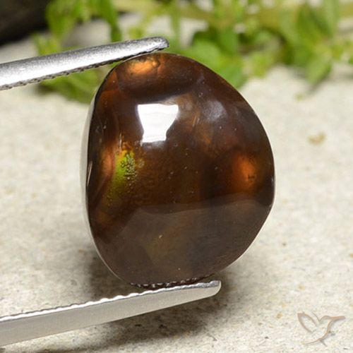 8.24ct Natural Multicolor Fire Agate, Fancy, Opaque