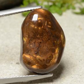 13.4ct Fancy Cabochon Multicolor Fire Agate for sale thumb image of 13.4ct Fancy Cabochon Multicolor Fire Agate (ID: 486973)