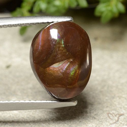 Pseudomorph Agate Loose For Jewelry Natural Brown Stick Agate Gemstone AH-312 ATTRACTIVE Pear Shape Pseudomorph Agate Cabochon 53x30mm