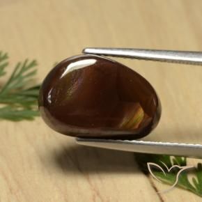 5.12 ct Multicolor Fire Agate Stone, Natural Fire Agate in Fancy Cabochon Shape for Sale