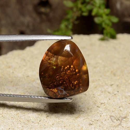9.12ct Natural Multicolor Fire Agate, Fancy, Opaque