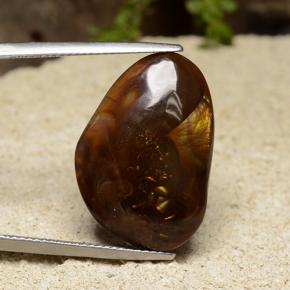 15ct Fancy Cabochon Multicolor Fire Agate Gem for sale 15ct Fancy Cabochon Multicolor Fire Agate Gem (ID: 490659)