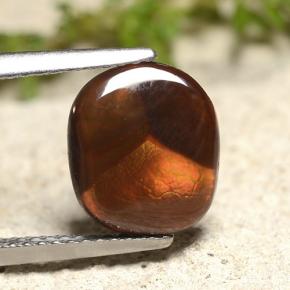 2.6ct Fancy Cabochon Multicolor Fire Agate Gem for sale 2.6ct Fancy Cabochon Multicolor Fire Agate Gem (ID: 490837)
