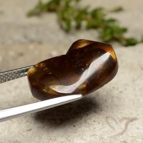 Fire Agate Gemstone in 17.5 x 11.7 mm Size for Sale, Fire Agate Stone in Multicolor Color