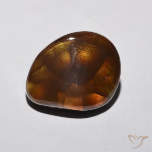 8.70ct Natural Multicolor Fire Agate, Fancy, Opaque