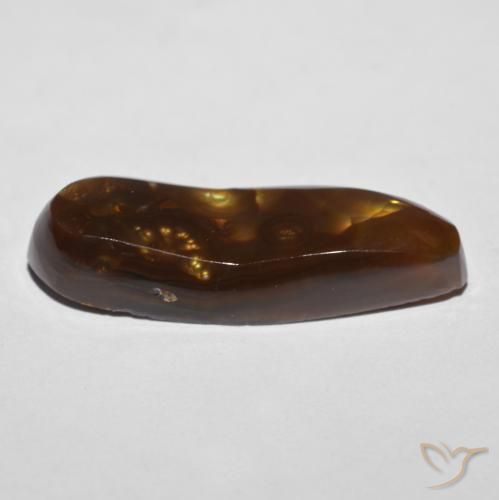 Fire Agate Gemstone in 24.6 x 8.4 mm Size for Sale, Fire Agate Stone in Multicolor Color