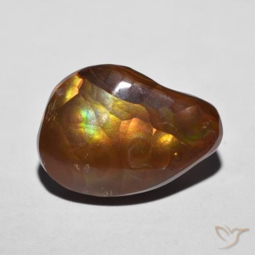 7.28ct Natural Multicolor Fire Agate, Fancy, Opaque, Photo A