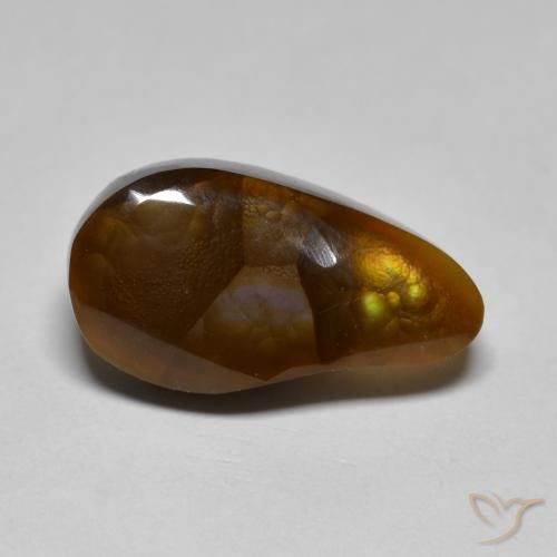 7.12ct Natural Multicolor Fire Agate, Fancy, Opaque