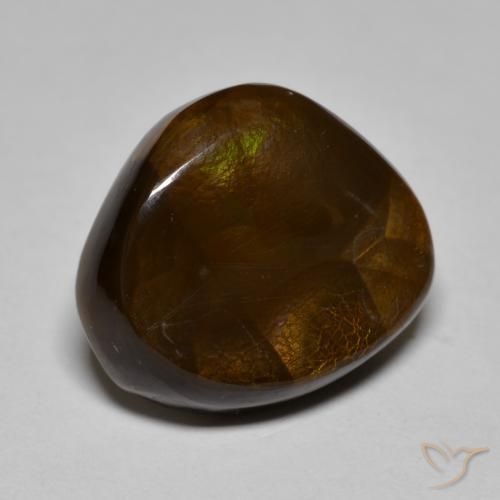 10.97 ct Multicolor Fire Agate Stone, Natural Fire Agate in Fancy Cabochon Shape for Sale