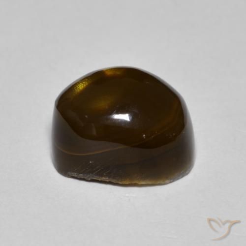 Fire Agate Gemstone in 10.5 x 8.7 mm Size for Sale, Fire Agate Stone in Multicolor Color