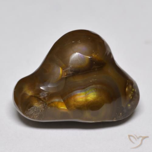 9.86ct Natural Multicolor Fire Agate, Fancy, Opaque