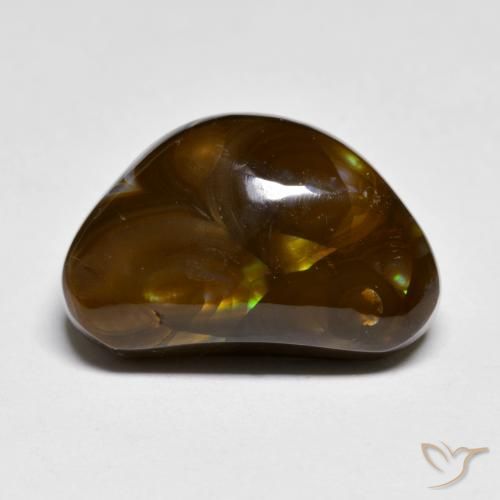 9.39ct Natural Multicolor Fire Agate, Fancy, Opaque