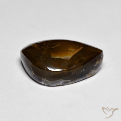 Fire Agate Gemstone in 14.9 x 11.1 mm Size for Sale, Fire Agate Stone in Multicolor Color