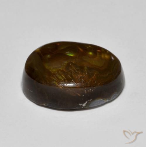 Fire Agate Gemstone in 16 x 12 mm (calibrated) Size for Sale, Fire Agate Stone in Multicolor Color