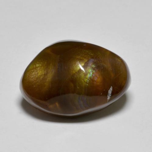 Multicolor Fire Agate Gem - 10.4ct Fancy Cabochon (ID: 585375)
