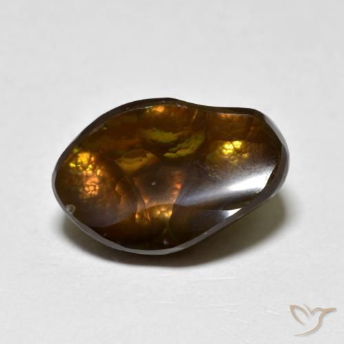 4.75ct Natural Multicolor Fire Agate, Fancy, Opaque