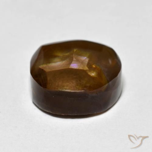 Fire Agate Gemstone in 11 x 11 mm (calibrated) Size for Sale, Fire Agate Stone in Multicolor Color