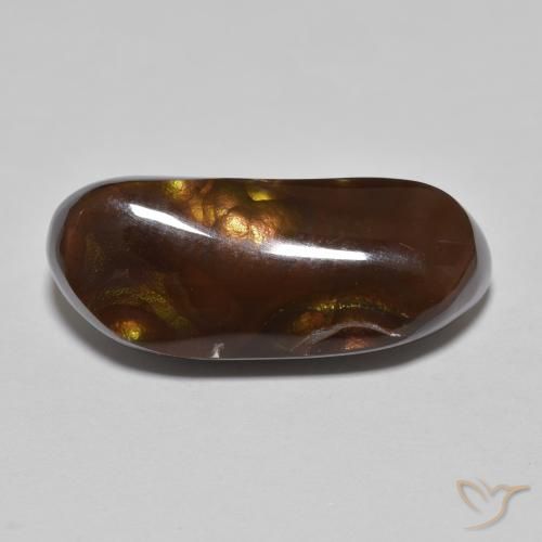 8.67ct Natural Multicolor Fire Agate, Fancy, Opaque