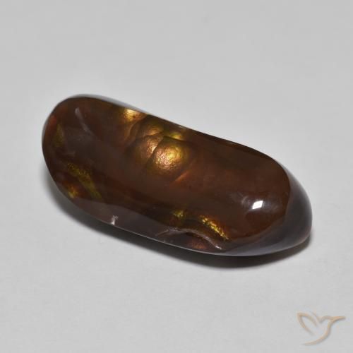 Fire Agate Gemstone in 20.5 x 8.4 mm Size for Sale, Fire Agate Stone in Multicolor Color
