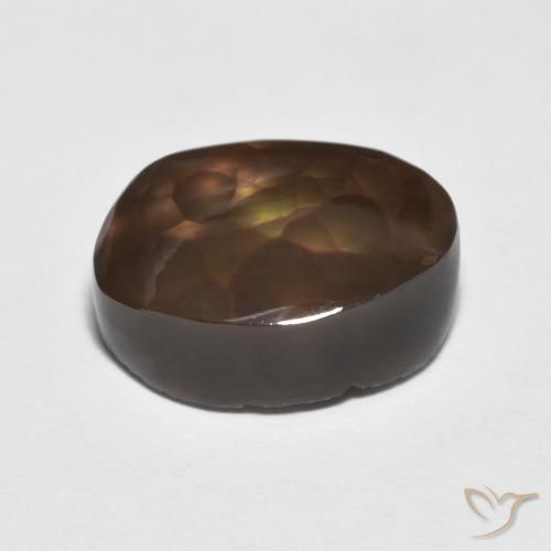 Fire Agate Gemstone in 13 x 9 mm (calibrated) Size for Sale, Fire Agate Stone in Multicolor Color