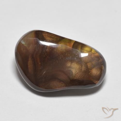 7.98ct Natural Multicolor Fire Agate, Fancy, Opaque