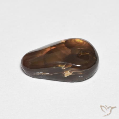 Fire Agate Gemstone in 12 x 8 mm (calibrated) Size for Sale, Fire Agate Stone in Multicolor Color