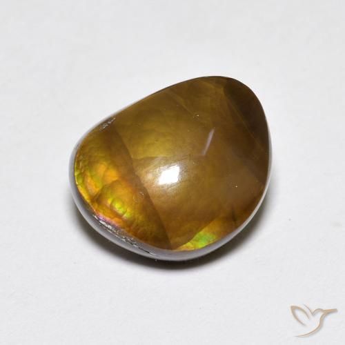 3.18ct Natural Multicolor Fire Agate, Fancy, Opaque
