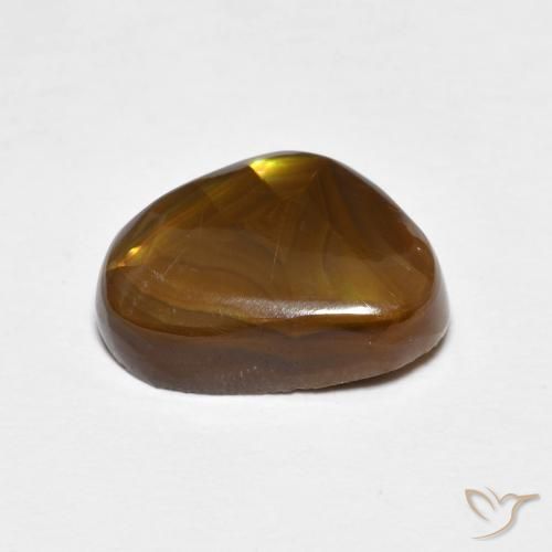 Fire Agate Gemstone in 12.2 x 8.9 mm Size for Sale, Fire Agate Stone in Multicolor Color