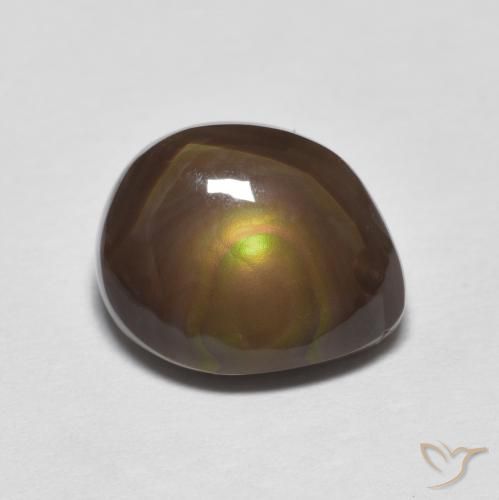 3.53ct Natural Multicolor Fire Agate, Fancy, Opaque