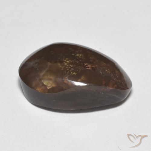 Fire Agate Gemstone in 16.8 x 10.2 mm Size for Sale, Fire Agate Stone in Multicolor Color