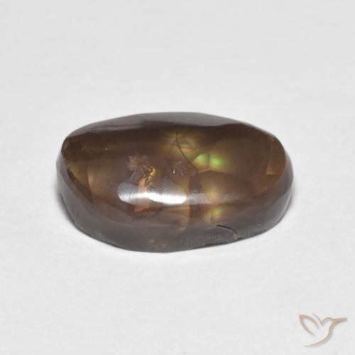 Fire Agate Gemstone in 13 x 9 mm (calibrated) Size for Sale, Fire Agate Stone in Multicolor Color