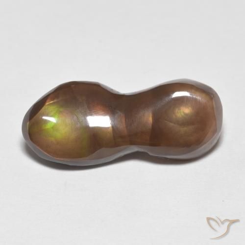 6.62ct Natural Multicolor Fire Agate, Fancy, Opaque