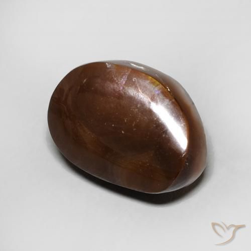 4.50 ct Multicolor Fire Agate Stone, Natural Fire Agate in Fancy Cabochon Shape for Sale