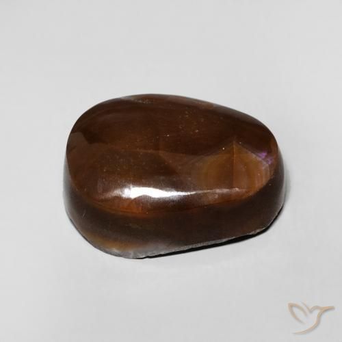 Fire Agate Gemstone in 12 x 8.6 mm Size for Sale, Fire Agate Stone in Multicolor Color