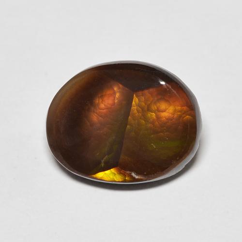 3,58 ct fancy-schliff Feuerachat aus Mexiko, Größe: 12x9,4 mm, Reinheit: Translucent, Garantiert echter Edelstein, 1 Stück Feuerachat in Mehrfarbig Farbe, Mohs-Härte von 6,5 - 7 Geeignet für den täglichen Gebrauch im Schmuck, Photo A